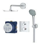 GROHE - Grohtherm Sprchový set Rainshower Cosmopolitan 210 s termostatem pod omítku, chrom 34734000