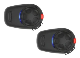 Sena SMH5 Dual Pack / Motocyklový headset / Bluetooth 5.1 / dosah 400 m / výdrž 7 h (8809629524575)