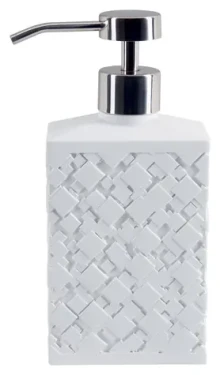Spirella AGDA dávkovač mýdla bílý / polyresin / 320 ml