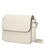 Moderní dámská koženková crossbody kabelka Mirona, béžová