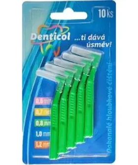 Denticol Z01 0,8 mm / Mezizubní kartáček / zahnutý / 10+10 ks (8595689805920)