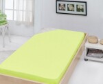 Stanex Jersey napínací prostěradlo zelené jablko ROZMĚR: (š/d/v) 180 x 200 x 20 cm