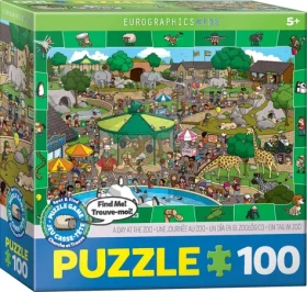 EUROGRAPHICS Puzzle Spot Find Den v zoo