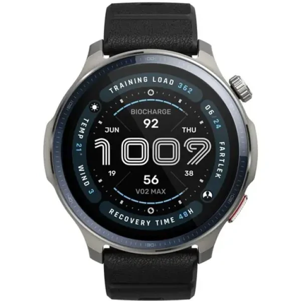 Amazfit Balance 2 černá / Chytré hodinky / 1.5" AMOLED / 10 ATM / BT 5.2 / NFC / GPS (A2429)