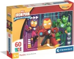 CLEMENTONI Puzzle Iron Man a jeho úžasní přátelé