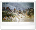 Nástěnný kalendář 2026 NOTIQUE - Slovanská epopej – Alfons Mucha, 48 x 33 cm