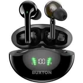 Buxton BTW 5800 černá / bezdrátová sluchátka / mikrofon / Bluetooth 5.4 / IPX6 (8590669319633)