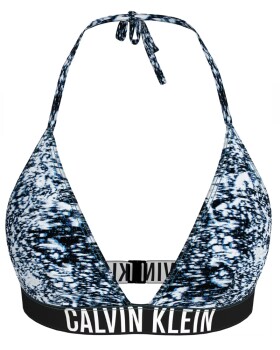 Dámské plavky Calvin Klein KW0KW02854 TRIANGLE vzor