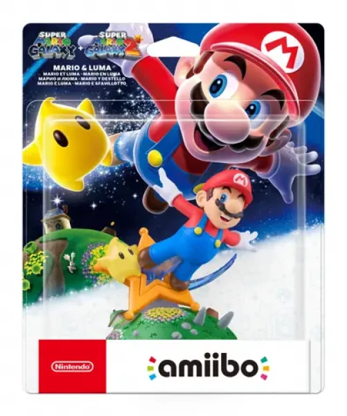 Amiibo Super Mario Galaxy - Mario Luma (NIFA0132)