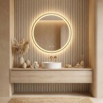 REA - Zrcadlo LED 60cm MMJ HOM-02501