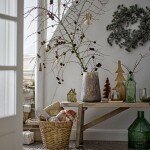 Bloomingville Umělý cedrový věnec P.50cm zelený