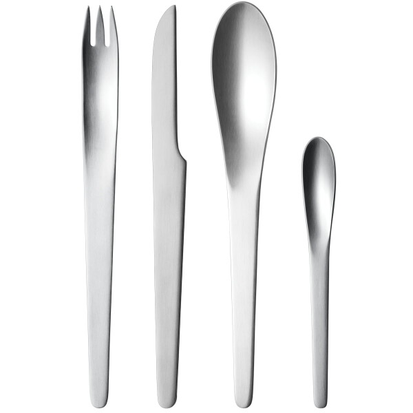 Georg Jensen Sada příborů Arne Jacobsen – 24 ks, stříbrná barva, kov