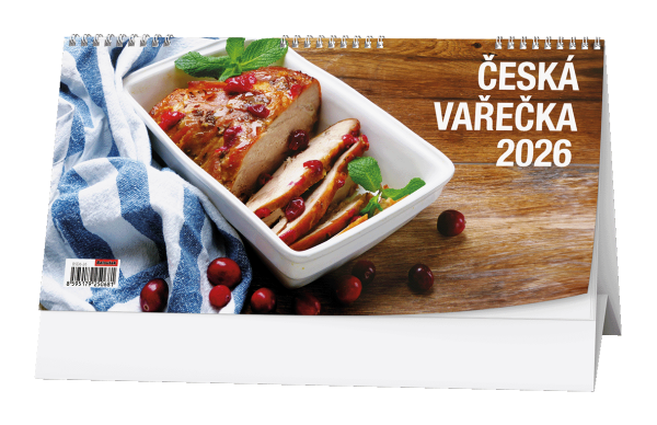 Stolní kalendář 2026 Baloušek - Česká vařečka