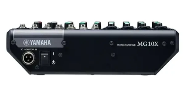 Yamaha MG10X CV černá / Mixážní pult / 10 kanálů / 4x XLR combo / 2x XLR výstup / Displej (CMG10XCV)