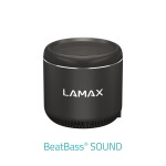 LAMAX Sphere2 Mini černá / bluetooth reproduktor / 5W / 400 mAh / Bluetooth 5.1 / nabíjení USB-C (LXWSMSPR2MCBA)