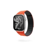 Epico Magnetic+ Silicone magnetický řemínek pro Apple Watch 42/44/45/46/49mm oranžová (63418101800003)