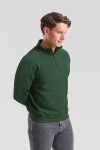 Fruit of the Loom Classic Zip-Neck Sweat Mikina s 1/4 zipem 16.2114 deep navy XXL