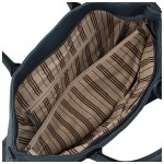 Trendy dámská koženková kabelka na rameno Ceyla, modrá