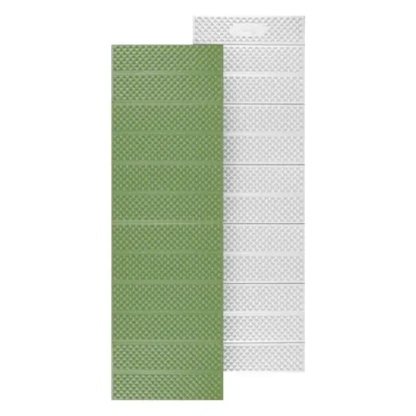 NILS Camp NC1768 Skládací pěnová karimatka s reflexní vrstvou zelená (5908261683343)