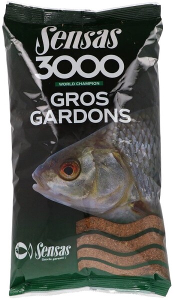 Sensas Vnadící směs 3000 Gros Gardons (Velká plotice) 1kg (891)