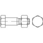 TOOLCRAFT šrouby mm šestihran ocel ks