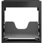 MEXEN - Box-A skříňka pro umyvadlo 45, 1 šuplík, černá mat 91AX0-0450-470-1-71