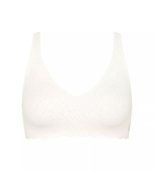 Dámská podprsenka ZERO Feel Bliss Soft bra - WHITE - ecru 00GZ - SLOGGI WHITE XL