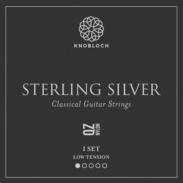 Knobloch STERLING SILVER QZ Nylon Medium-Low Tension 33.0