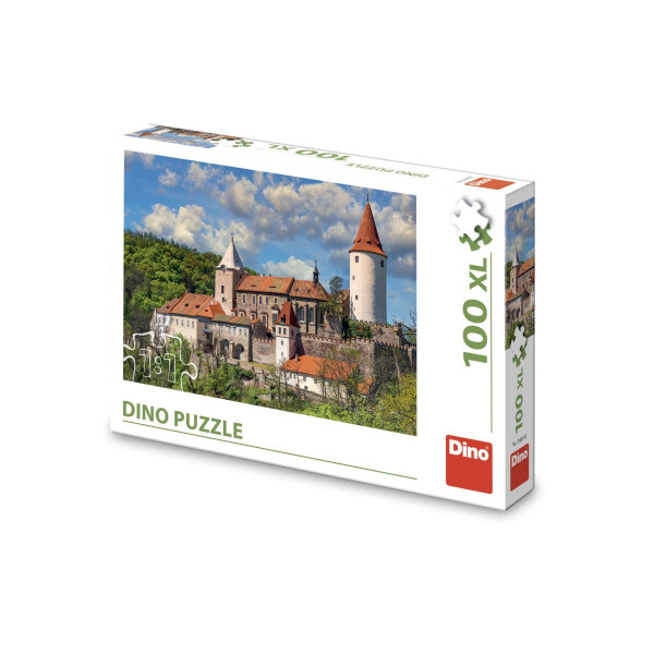 Puzzle Hrad Křivoklát 100 XL dílků
