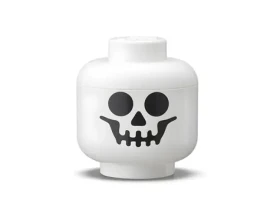 Room Copenhagen 40330803 Storage Head Skeleton mini bílo-černá / Úložná hlava – Skeleton / 102 x 102 x 115 mm (40330813)