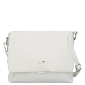 Stylová dámská koženková crossbody kabelka Mirabella, bílá