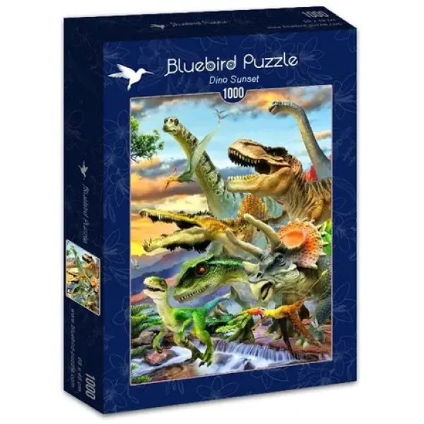 BLUEBIRD Puzzle Soumrak dinosaurů