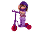 Mamido Sada panenek Lucy se skateboardem růžová