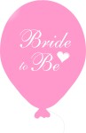 Bride to be balónek růžový