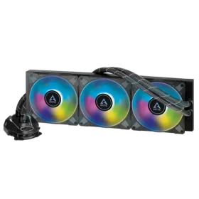 ARCTIC Liquid Freezer II 420 A-RGB / 3x 140 mm / Fluid Dynamic Bearing / 0.3 Sone / 200 - 1900 RPM / Intel + AMD (ACFRE00109A)