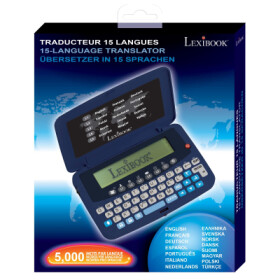 Lexibook elektronický kapesní překladač do 15 jazyků
