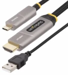 StarTech kabel USB-C na HDMI AOC černá / Kabel / 4K UHD / HDR10 / 9,15 m (145B-USBC-HDMI4K-AOC)