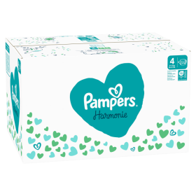 Pampers Harmonie Baby Dětské Plenky Velikost 4, 174 Plenek, 9kg-14kg