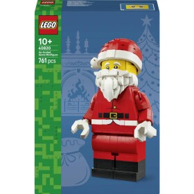 40820 LEGO® ICONS™ Velká mini figurka Santa Klause; vánoční šmutek v hračkách