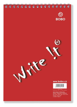 Blok s horní vazbou A5, linka, 40 listů