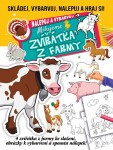 Milujeme zvířátka z farmy - Skládej, vybarvuj, nalepuj a hraj si!