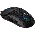 Endorfy LIX černá / optická / drátová / herní / 8000 dpi / PMW3325 / 6 tlačítek / RGB / Kailh GM4.0 / USB / 1.8m (EY6A002)