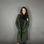 HOSH Jednobarevný kardigan BELLA Barva: Hořčicová