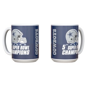 Hrnek Dallas Cowboys NFL 5x Super Bowl Champions Jumbo (440 ml)