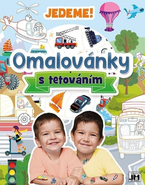 Omalovánky tetováním Jedeme