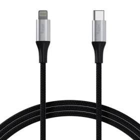 Allity AUC-01 Datový kabel USB-C/Lightning 2m 27W černá (DATUSBC27WALL2BK)