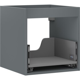 MEXEN - Box-A skříňka pro umyvadlo 45, 1 šuplík, grafit mat 91AX0-0450-470-1-66
