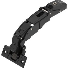 BLUM 71B7550 závěs, naložený, nulový přesah, Blumotion, vrut, 155°, Onyx (347941)