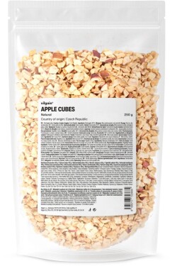 Vilgain Jablka sušená – kostky 250 g