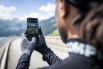Compressport rukavice 3D Thermo černá/šedá - Běžecké rukavice Compressport 3D Thermo Gloves - Asphalte/Black Velikost textilu: L/XL